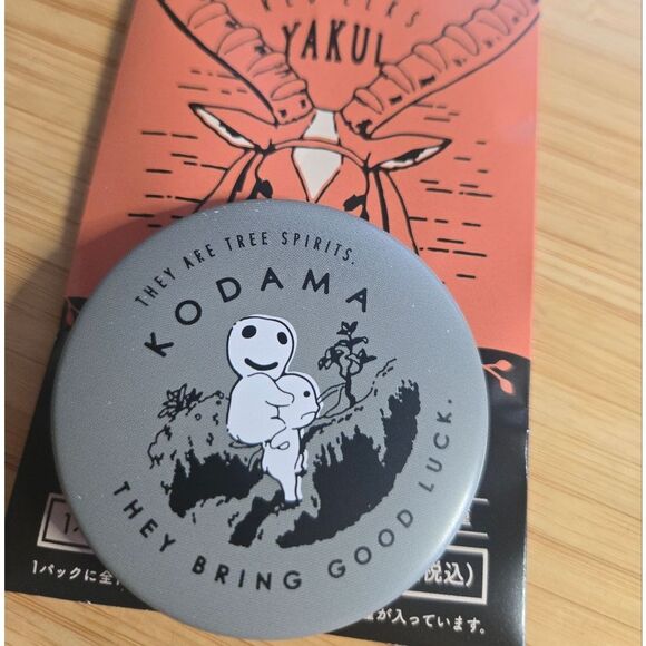 Studio Ghibli Princess Mononome Kodama Tree Spirits Button - Picture 2 of 3